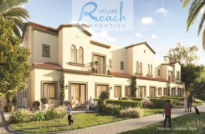Townhouse - 2 Bedrooms - 3 Bathrooms for sale in Bloom Living - Zayed City (Khalifa City C) - Khalifa City - Abu Dhabi