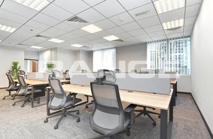 Office Space - Studio - 2 Bathrooms for rent in The Prism - Business Bay - Dubai