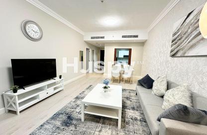 Apartment - 1 Bedroom - 2 Bathrooms for rent in MAG 218 - Dubai Marina - Dubai