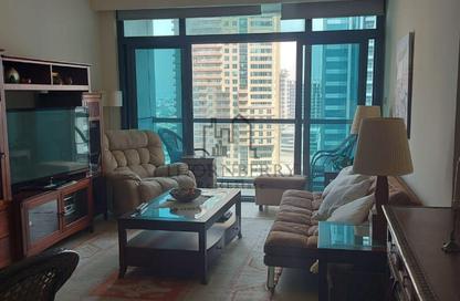 Apartment - 1 Bedroom - 2 Bathrooms for rent in Lakeside Residence - JLT Cluster A - Jumeirah Lake Towers - Dubai