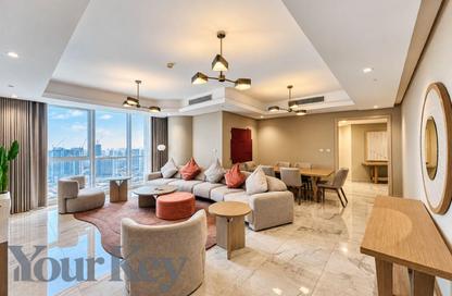 Apartment - 3 - 4 for rent in Leaf Tower - Tamouh - Al Reem Island - Abu Dhabi