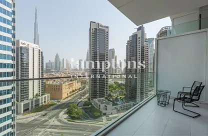Apartment - Studio - 1 Bathroom for rent in Marquise Square Tower - Business Bay - Dubai