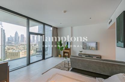 Apartment - Studio - 1 Bathroom for rent in Marquise Square Tower - Business Bay - Dubai