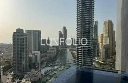 شقة - غرفة نوم - 2 حمامات للبيع في مارينا ليفنج - دبي مارينا - دبي