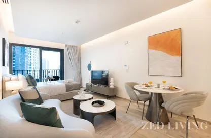 Apartment - Studio - 1 Bathroom for rent in Ahad Residences - Business Bay - Dubai