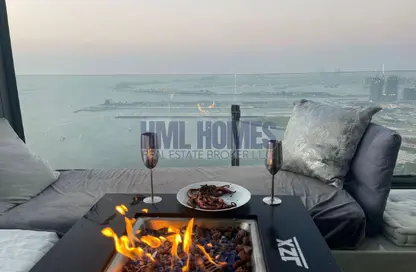 Apartment - 1 Bedroom - 4 Bathrooms for rent in Sadaf 6 - Sadaf - Jumeirah Beach Residence - Dubai