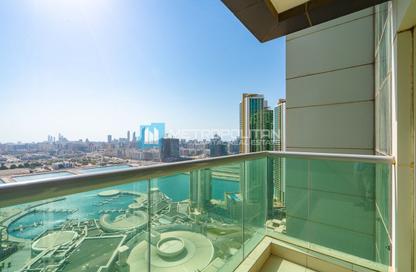 Apartment - 1 - 2 for sale in Marina Blue Tower - Marina Square - Al Reem Island - Abu Dhabi
