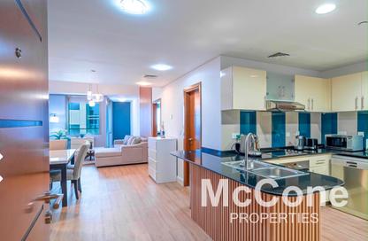 Apartment - 1 - 2 for rent in Ocean Heights - Dubai Marina - Dubai