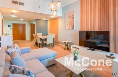 Apartment - 1 - 2 for rent in Ocean Heights - Dubai Marina - Dubai