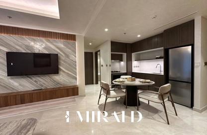 Apartment - 1 - 1 for rent in Palace Beach Residence Tower 2 - Palace Beach Residence - Emaar Beachfront - Dubai Harbour - Dubai