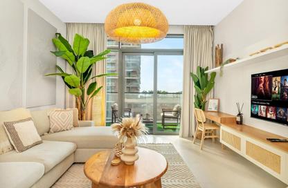 Apartment - 1 - 1 for rent in Marina Vista Tower 2 - Marina Vista - Emaar Beachfront - Dubai Harbour - Dubai