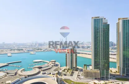 Apartment - 1 Bedroom - 2 Bathrooms for rent in Al Maha Tower - Marina Square - Al Reem Island - Abu Dhabi