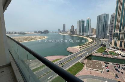 Apartment - 2 Bedrooms - 4 Bathrooms for rent in Al Waleed Tower - Al Qasba - Sharjah Apartment - 2 Bedrooms - 4 Bathrooms for rent in Al Waleed Tower - Al Qasba - Sharjah