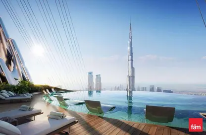 شقة - 3 غرف نوم - 4 حمامات للبيع في بن غاطي سكاي بليد - وسط مدينة دبي - دبي