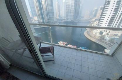 Apartment - 1 - 2 for rent in Marina View Tower B - Marina View - Dubai Marina - Dubai