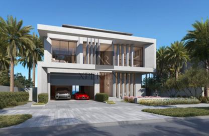 Villa - 5 - 6 for sale in Beach Collection Frond F - Beach Collection - Palm Jebel Ali - Dubai