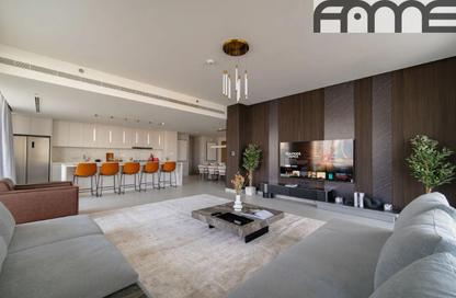 Apartment - 3 Bedrooms - 3 Bathrooms for sale in Beach Mansion Tower 2 - Beach Mansion - EMAAR Beachfront - Dubai Harbour - Dubai