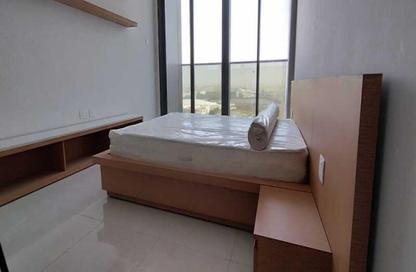 Apartment - Studio - 1 Bathroom for rent in Blue Waves Tower - Dubai Land Residence Complex - Dubai Land - Dubai