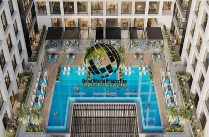 Apartment - Studio - 1 Bathroom for sale in Mawjan Tower - Ajman Corniche Road - Ajman