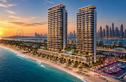 شقة - 1 - 1 للبيع في برج Seapoint 1 - سي بوينت - إعمار بيتشفرونت - دبي هاربور - دبي