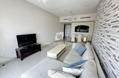 Apartment - 1 - 2 for rent in Lake Point Tower - JLT Cluster N - Jumeirah Lake Towers - Dubai