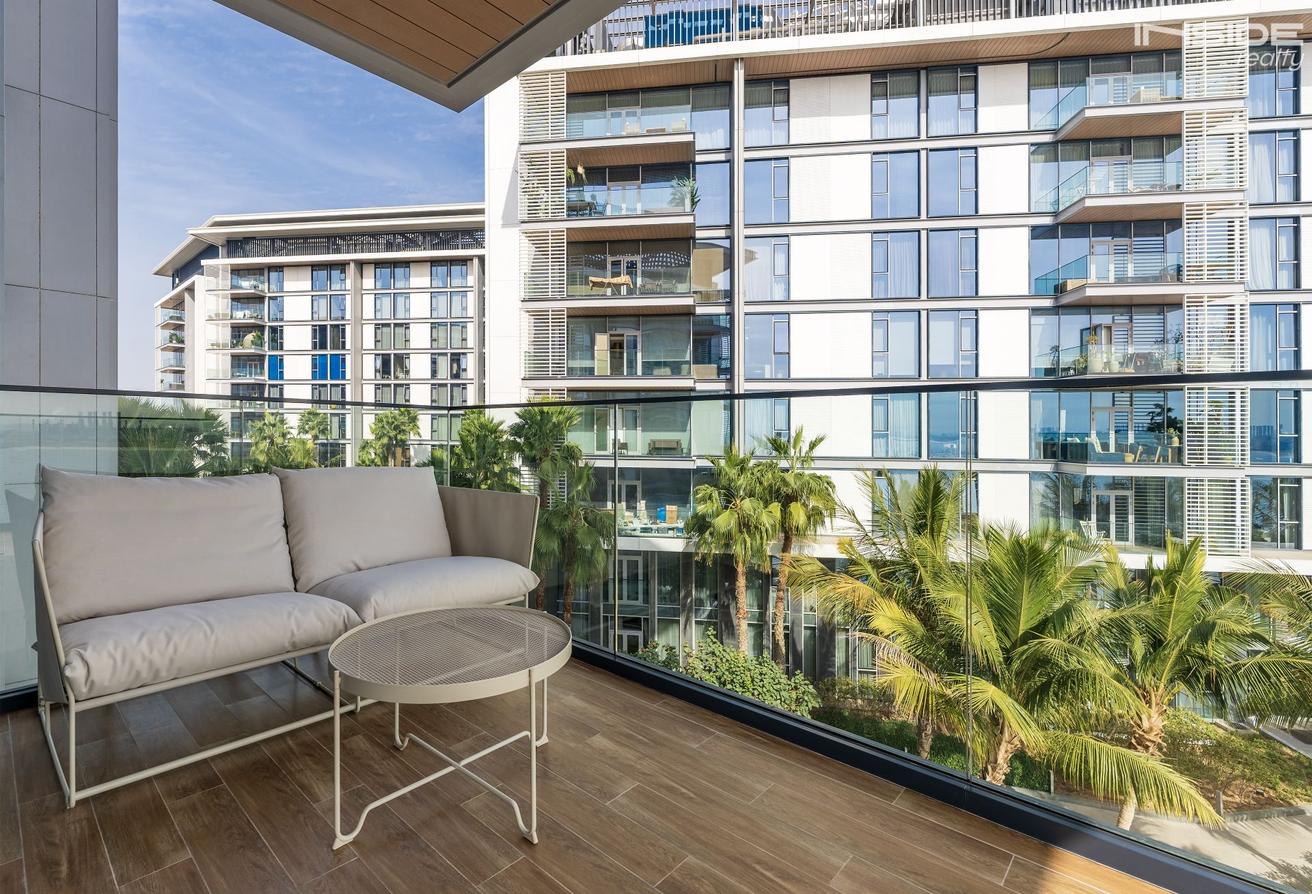 Full Sea View | Corner 2BR+Maids | Full Furnished photo 12