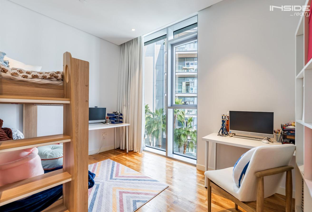 Full Sea View | Corner 2BR+Maids | Full Furnished photo 5