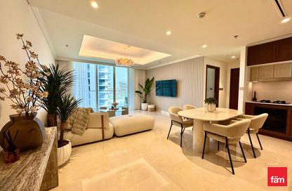 Apartment - 1 Bedroom - 1 Bathroom for rent in Palace Beach Residence Tower 1 - Palace Beach Residence - EMAAR Beachfront - Dubai Harbour - Dubai