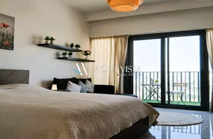 شقة - 1 حمام للايجار في واحة شاطئ عزيزي - ستوديو سيتي - دبي