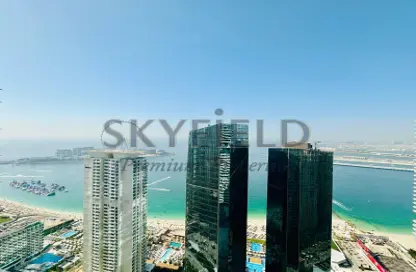 Apartment - 3 Bedrooms - 4 Bathrooms for rent in Al Fattan Marine Tower - Al Fattan Marine Towers - Jumeirah Beach Residence - Dubai