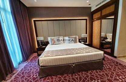 Apartment - Studio - 1 Bathroom for rent in Royal Continental Suites - Business Bay - Dubai