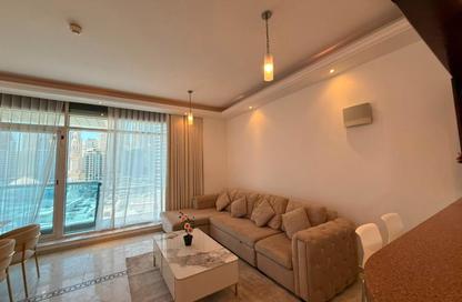 Apartment - 2 Bedrooms - 4 Bathrooms for rent in Opal Tower Marina - Dubai Marina - Dubai