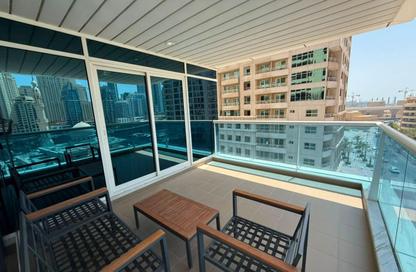 Apartment - 2 Bedrooms - 4 Bathrooms for rent in Opal Tower Marina - Dubai Marina - Dubai
