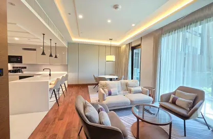 شقة - غرفة نوم - 2 حمامات للايجار في أماكن الإقامة في سيزر بالاس - سيزر بلو واترز دبي - جزيرة بلوواترز - دبي