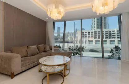 شقة - غرفة نوم - 2 حمامات للايجار في الاسترليني الغربية - الاسترليني - الخليج التجاري - دبي