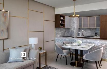Apartment - 1 Bedroom - 2 Bathrooms for rent in Intercontinental Residences Business Bay - Business Bay - Dubai