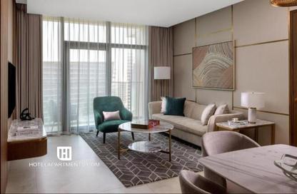 Apartment - 1 Bedroom - 2 Bathrooms for rent in Intercontinental Residences Business Bay - Business Bay - Dubai