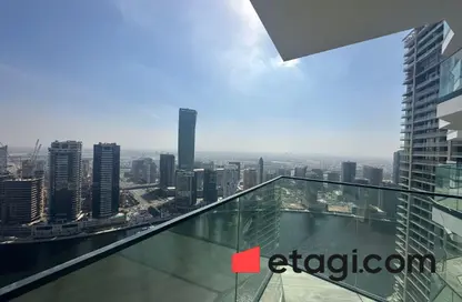 شقة - غرفة نوم - 1 حمام للايجار في بنينسولا ثري - بنينسولا - الخليج التجاري - دبي