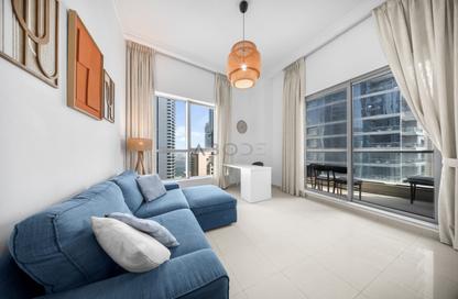 Apartment - 1 Bedroom - 2 Bathrooms for rent in Bay Central Tower Central - Bay Central - Dubai Marina - Dubai