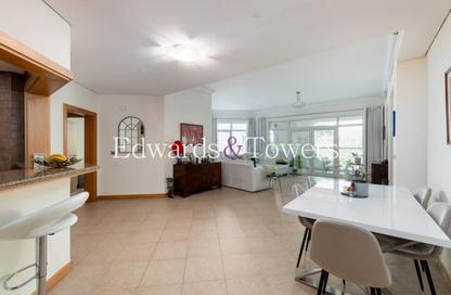 Apartment - 3 Bedrooms - 4 Bathrooms for rent in Al Anbara - Shoreline Apartments - Palm Jumeirah - Dubai