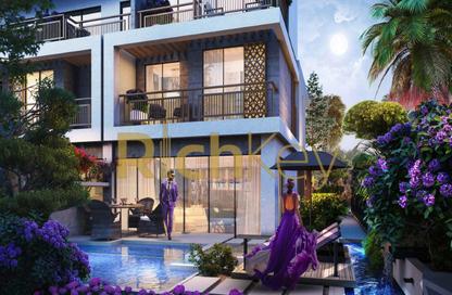 Townhouse - 4 - 5 for sale in Violet 2 - Violet - Damac Hills 2 - Dubai