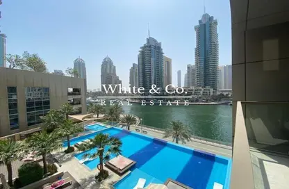 Apartment - 1 Bedroom - 2 Bathrooms for rent in No.9 - Dubai Marina - Dubai