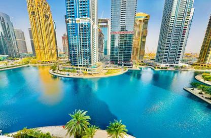 Apartment - 1 - 2 for rent in Lake View Tower - JLT Cluster B - Jumeirah Lake Towers - Dubai