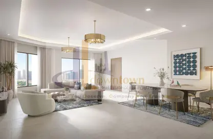 Apartment - 2 Bedrooms - 3 Bathrooms for sale in Tower C1 - Ajman Pearl Towers - Ajman Downtown - Ajman