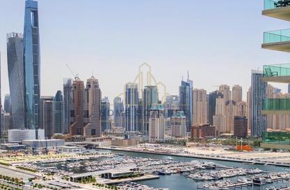 شقة - غرفة نوم - 1 حمام للايجار في برج Marina Vista 1 - مارينا فيستا - إعمار بيتشفرونت - دبي هاربور - دبي