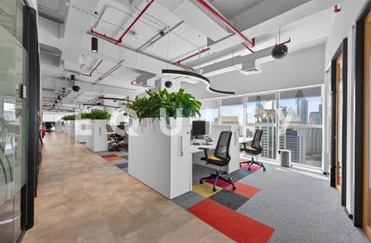 Office Space - Studio - 1 Bathroom for rent in Swiss Tower - JLT Cluster Y - Jumeirah Lake Towers - Dubai