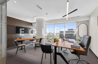 Office Space - Studio - 1 Bathroom for rent in Swiss Tower - JLT Cluster Y - Jumeirah Lake Towers - Dubai