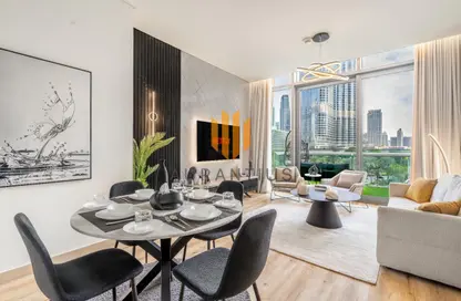 Apartment - 1 Bedroom - 2 Bathrooms for rent in Burj Vista Tower 1 - Burj Vista - Downtown Dubai - Dubai