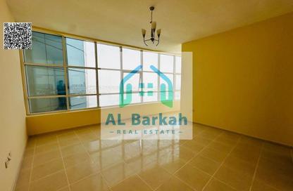 شقة - غرفة نوم - 2 حمامات للايجار في أورينت تاور 1 - أورينت تاور - البستان - عجمان