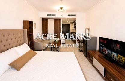 Apartment - Studio - 1 Bathroom for rent in Goldcrest Executive - JLT Cluster C - Jumeirah Lake Towers - Dubai